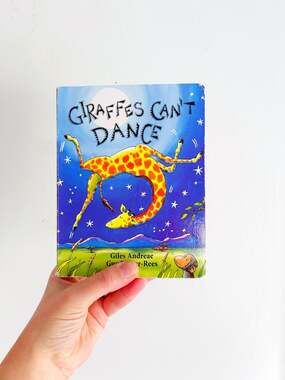 Giraffes Can't Dance Board Book by Giles Andreae and Guy Parker-Rees